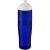 H2O Active® Eco Tempo drinkfles van 700 ml met koepeldeksel wit/ blauw