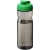 H2O Active® Eco Base drinkfles van 650 ml met klapdeksel Helder groen/ Charcoal