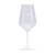 HappyGlass Wijnglas Tritan (460 ml) transparant wit