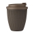 Coffee Mug On The Go 250 ml koffiebeker bruin