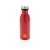 RCS gerecycled RVS luxe waterfles (500 ml) rood