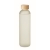 Sublimatie glazen fles (650 ml)  transparant wit