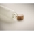 Sublimatie glazen fles (650 ml)  transparant wit