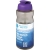 H2O Active® Eco Big Base 1 l drinkfles met klapdeksel Charcoal/Paars