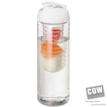 Afbeelding van relatiegeschenk:H2O Active® Vibe 850 ml drinkfles en infuser met kanteldeksel