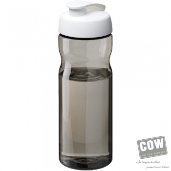 Afbeelding van relatiegeschenk:H2O Active® Eco Base drinkfles van 650 ml met klapdeksel
